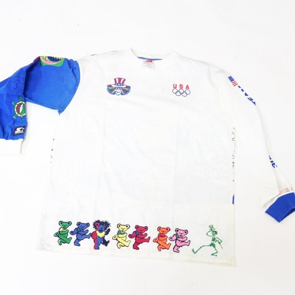 Grateful Dead Jerry Garcia Dead Head Custom Band T - Picture 2 of 7